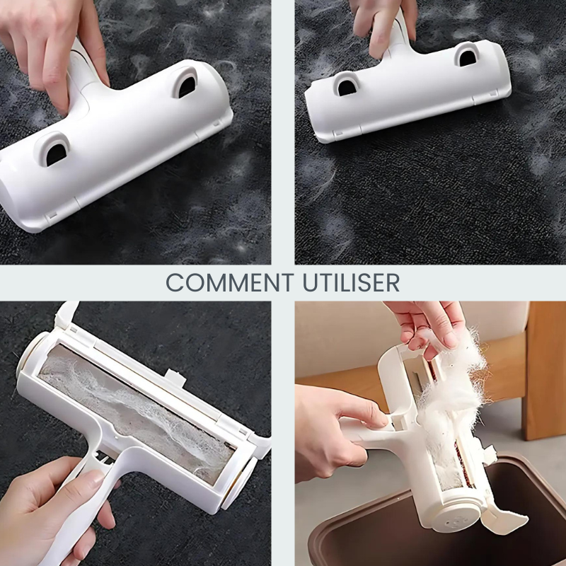 comment utiliser brosse anti poil