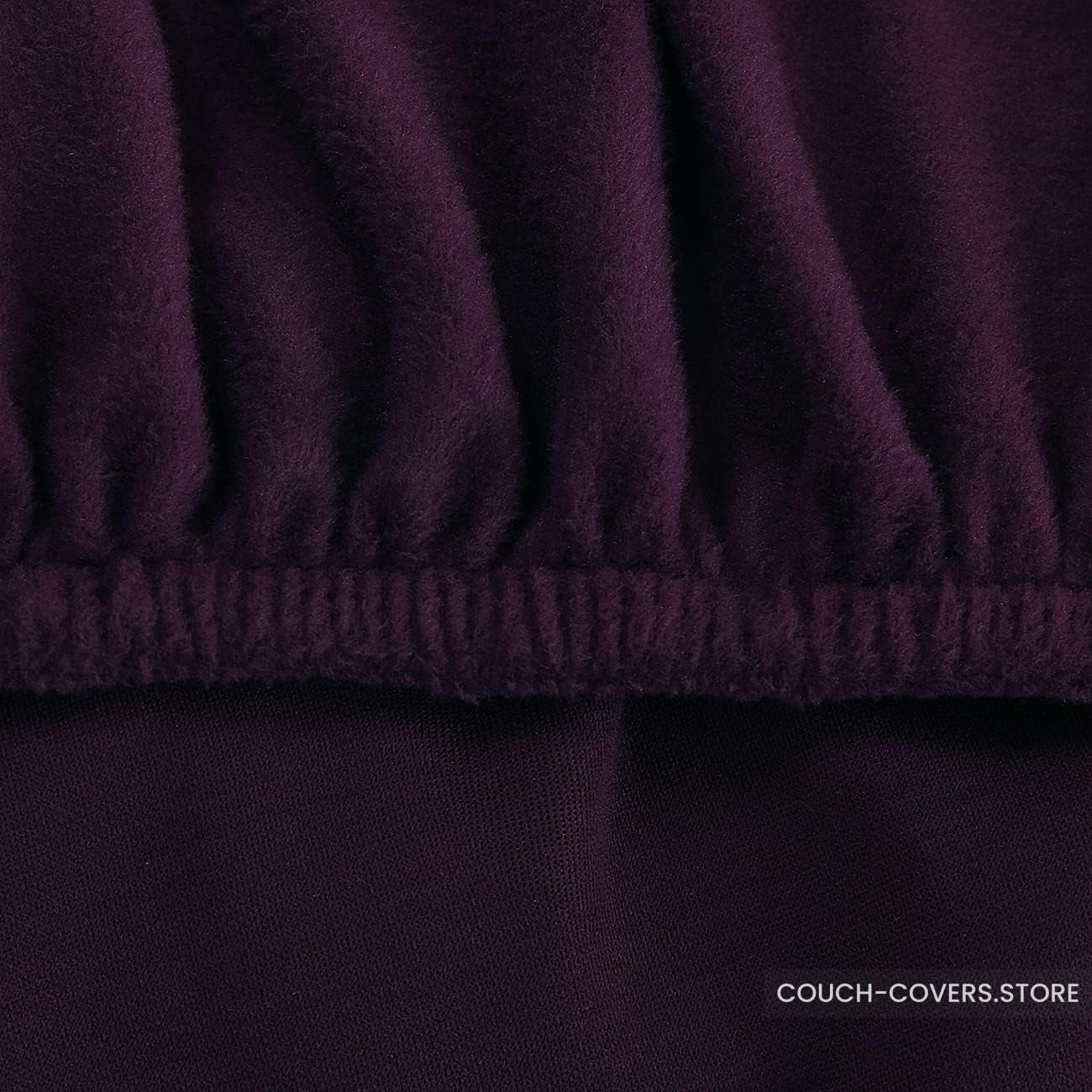 Dark Purple Couch Cover