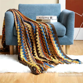 Knitted Couch Throw