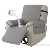 Non Slip Recliner Covers Gray