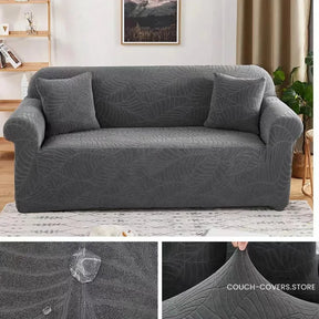 Polar Fleece Sofa Cover 1 seat (35-55’’ | 90-140cm) / Dark gray