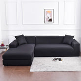 Black sectional couch covers