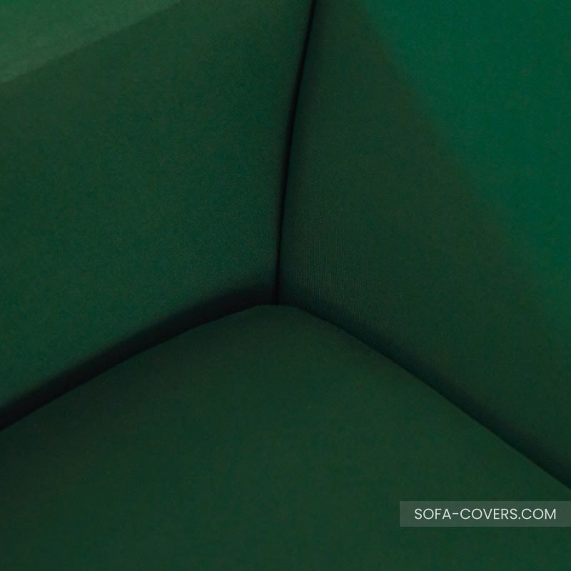 Green couch cover