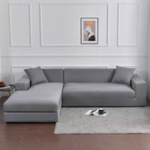 Light grey couch cover