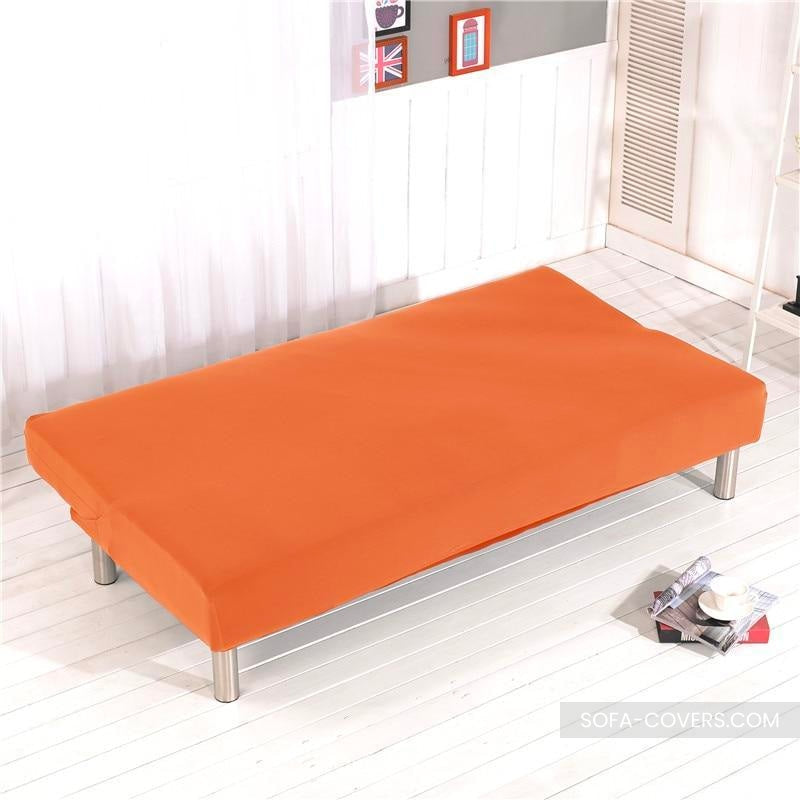 Orange futon cover